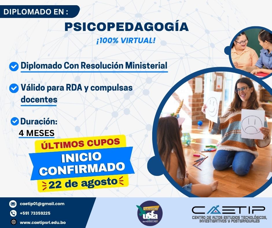 DIPLOMADO EN PSICOPEDAGOGÍA